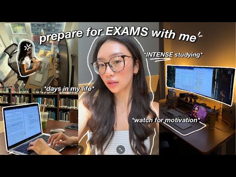 study vlog 📓 VERY productive days in my life preparing for EXAMS, sunday reset & living alone