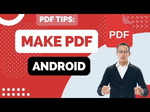 How to Make PDF File in Mobile