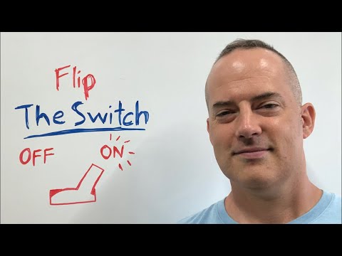 Flip The Switch To Speak English Confidently
