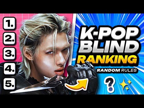 🥇 Rank K-pop Songs WITHOUT Knowing What’s Next! [Random Rules] 🎮  ANSWER - KPOP QUIZ 💥