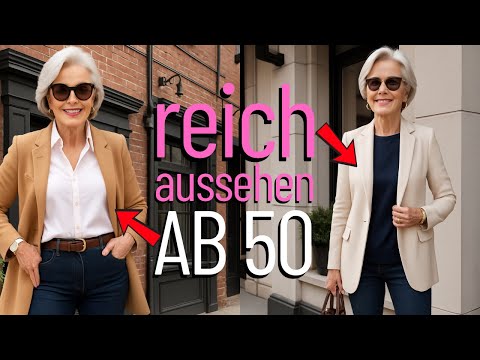 15 lässige Kleidungsstücke, die dich eleganter erscheinen lassen – Mode für Frauen ab 50