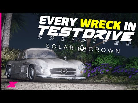 EVERY Wreck location in Test Drive Unlimited Solar Crown