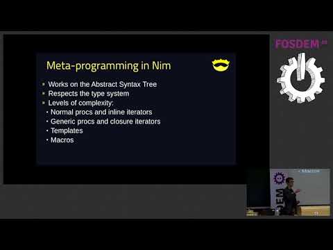 Metaprogramming with Nim