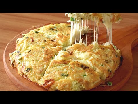 아침식사로도 술 안주로도 좋은 감자 치즈 레시피/no 밀가루