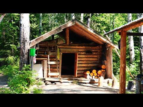 БАТЯ ЛОВИТ ТРОФЕИ. НОЧУЕМ В РЫБАЦКОЙ ИЗБЕ. ЛУЧШАЯ УХА - ГОТОВИМ ЩУЧЬИ ГОЛОВЫ