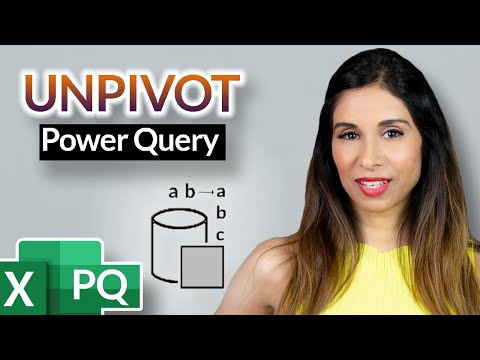 Convert Columns to Rows in Excel (NO Transpose, NO Formulas - SIMPLY UNPIVOT in Power Query)