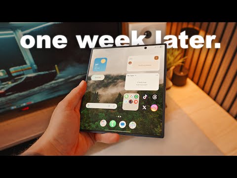 Galaxy Z Fold 7 One Week Later, WORTH IT? (HONEST Review)