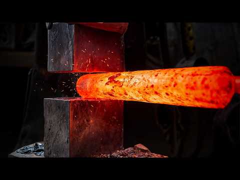Two Epic Forgings: Machete and Cleaver from Scrap to Sharpness
