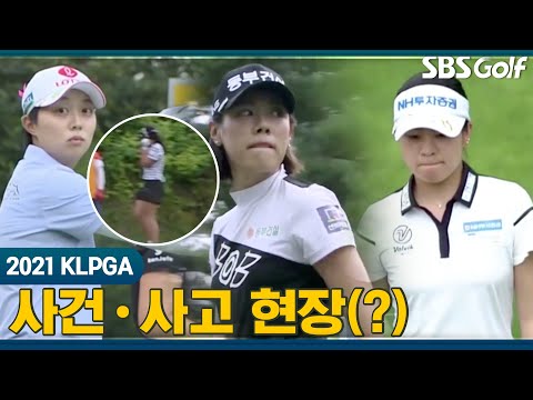[2021 KLPGA] 공 맞고... 동물농장으로 변한 필드? 💭세상에 이런 일이 대거 출현!