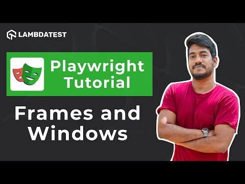 How To Handle Frames And Windows | Playwright With TypeScript Tutorial 🎭| Part 6