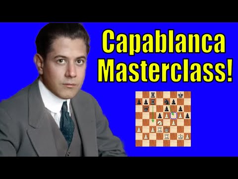 How Capablanca Crushes Nimzovich with Pawn Power!