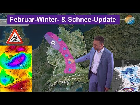 Februar-Winter & Schnee-Update. Mittelfristig viele Unsicherheiten. Zirkulation stellt sich um.