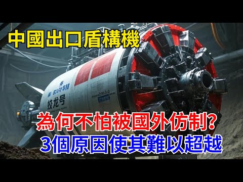 中國出口盾構機，為何不怕被國外仿制？3個原因使其難以超越 #科技#大國工程#中國製造#大國故事
