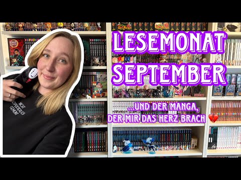 Lesemonat September 2025 und der Manga, der mir das Herz brach