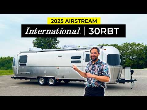 Beautiful New 2025 Airstream International 30RB Walkthrough Tour