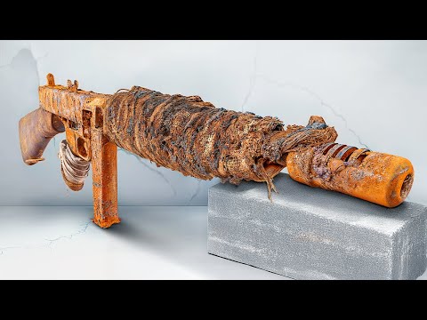 Thompson 1928 and PPS-43 Restoration | Rusty WWII Guns Rebuilt