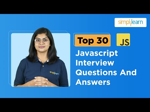 Javascript Interview Questions & Answers | Javascript Interview Questions For Freshers | Simplielarn
