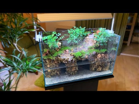 Making a forest with a waterfall