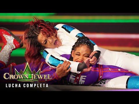 LUCHA COMPLETA: Bianca Belair vs. Bayley | Campeonato Femenino de Raw: Crown Jewel 2022