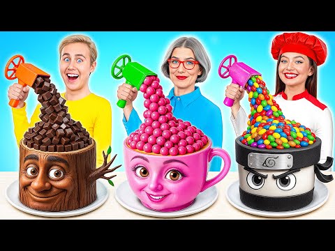 Me vs Grandma Cooking Challenge | Crazy Kitchen Situations by Bubba DO Challenge