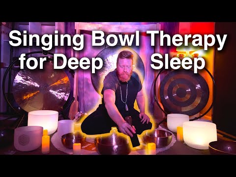 Singing Bowl Therapy for Deep Sleep | Music to Regulate Your Nervous System