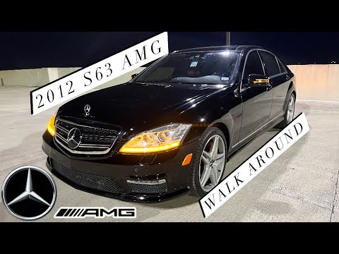 2012 Mercedes Benz S63 AMG 5.5L V8 Biturbo - Walk Around - Engine Bay - Exhaust Rev - 563hp