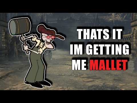 Bloodborne, but I only level STRENGTH! (also BIG HAMMER)