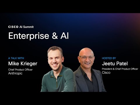 Enterprise & AI | Mike Krieger, Chief Product Officer, Anthropic & Jeetu Patel