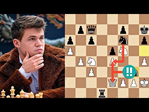 How Magnus Carlsen Won a COMPLETELY Lost Game Against Caruana.
