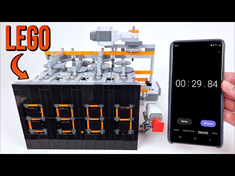 Making a LEGO Stopwatch as Precise as My Phone