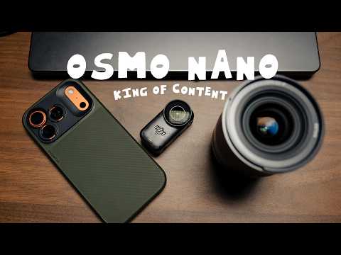 Actions cameras are the future of content creation - DJI OSMO NANO