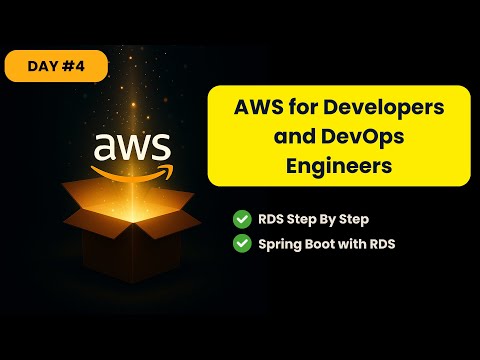 DAY 04 | 🚀 AWS RDS Tutorial for Beginners | Launch, Connect & Manage Databases on Amazon RDS