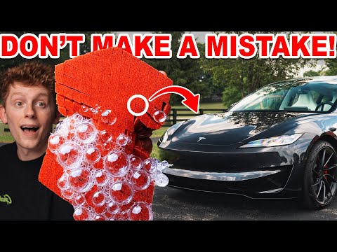 How To Professionally Wash/Detail Your Tesla Model 3/Y! (2025)