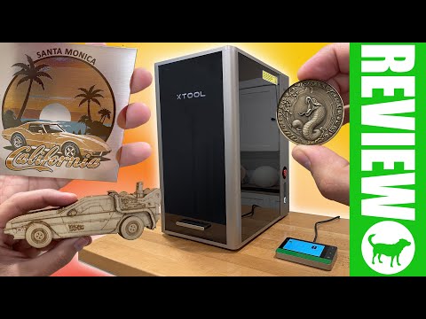 xTool F2 Ultra MOPA Dual Laser Review | 60W Fiber | 40W Diode | Color Engraving | 3D Metal Engraving