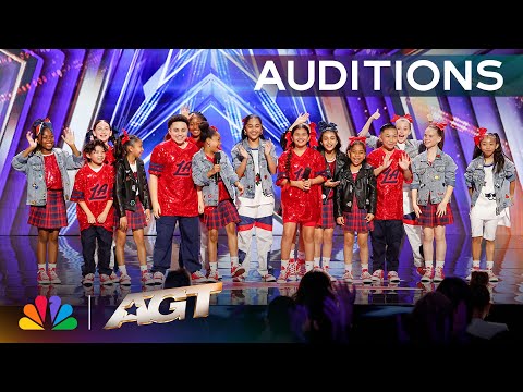 Kid Clippers Brings NBA Halftime Heat to the America's Got Talent Stage! | AGT 2025