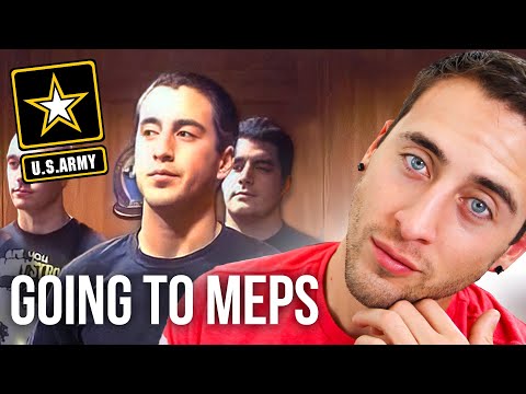 GOING TO MEPS!! (MILITARY ENTRANCE PROCESSING STATION)