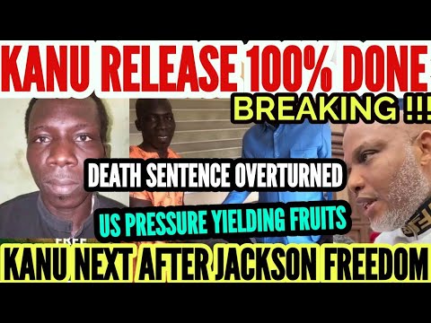 NNAMDI KANU!! SUNDAY JACKSON FINALLY FREED FROM DEATH SENTENCE AFTER US PRESSURE. NNAMDIKANU IS NEXT