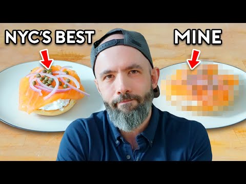 Can Babish Beat NYC's Best Bagels and Lox? (Blind Taste Test)