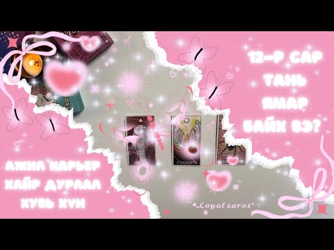 ❄️🪽 12-р сар тань ямар байх вэ? Ажил карьер, хайр дурлал, хувь хүн /Нэмэлттэй/ ❄️🪽
