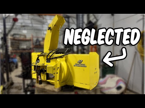 John Deere Snowblower Maintenance - Don't be afraid to DIY
