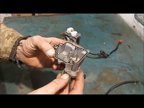 Плавают обороты на скутере 4Т двигателя.