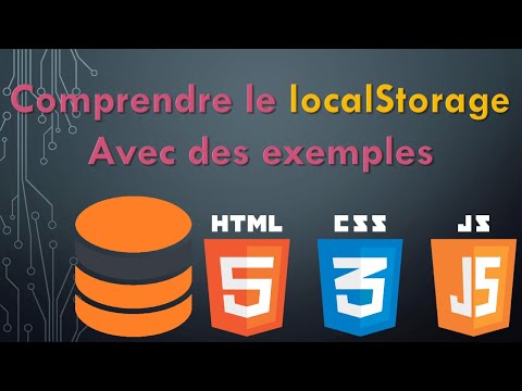 Comprendre le localStorage Pour débutant avec exemples en Javascript (2021) Données persistantes