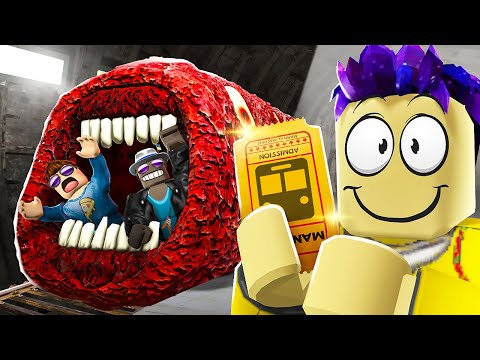 ПОЕЗД ПОЖИРАТЕЛЬ! ВЫЖИТЬ В ПОЕЗДЕ В ROBLOX