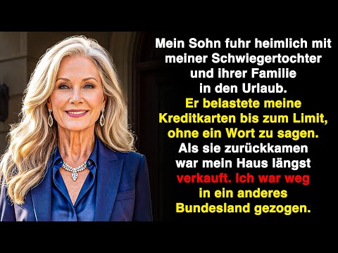 Mein Sohn urlaubte heimlich, maxte meine Karten. Zurück da – das Haus verkauft. Ich war weg…
