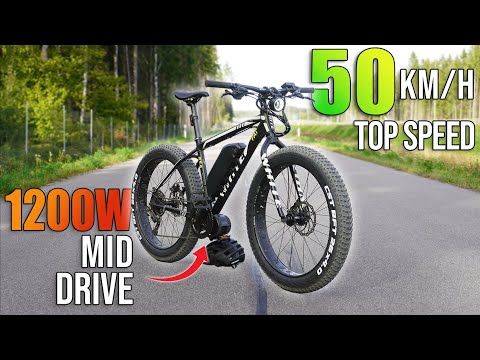Building a 50 km/h Fat Tire E-Bike (1200W)