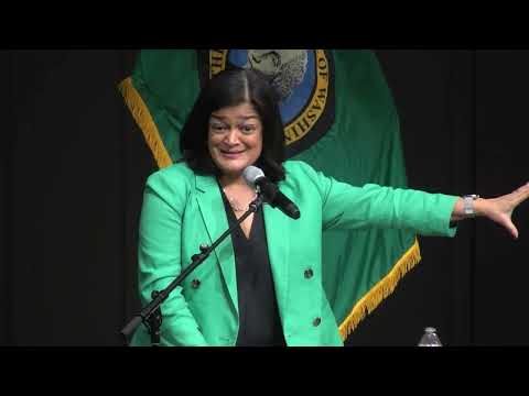 Rep. Pramila Jayapal Holds January Town Hall in Seattle, WA