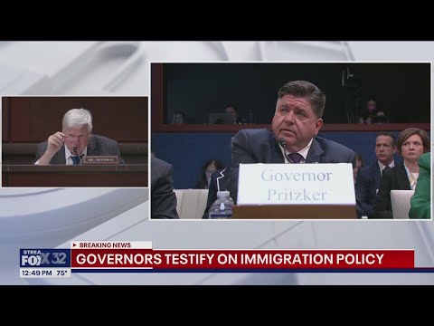 Pritzker asked if undocumented immigrants should get welfare benefits