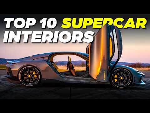 You Won't Believe These 10 Insane Supercar Interiors!