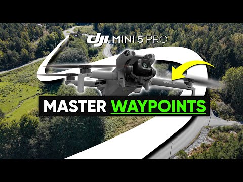 DJI MINI 5 PRO - Waypoints Tutorial Beginner to PRO