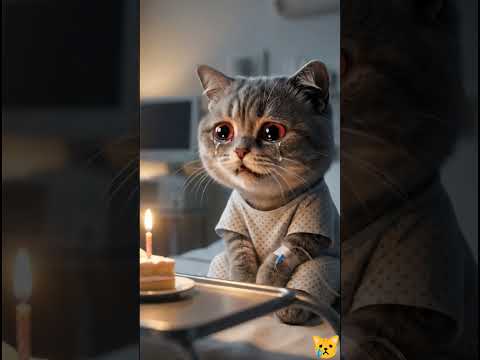 happy birthday 😿 #cat #sad #sick #sadcat #sadsong #happybirthday